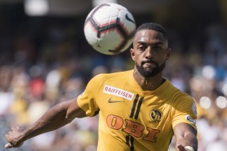 Gregory Wühtrich, ici en 2018, va retrouver le maillot jaune et noir des Young Boys (archives). KEYSTONE/ALESSANDRO DELLA VALLE